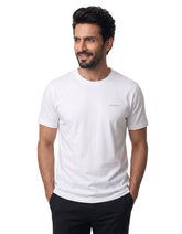 White Plain Basic Tee