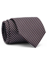 Black Geometric Tie