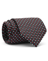 Black Geometric Tie