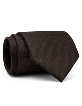Brown Dotted Tie