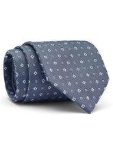 Grey Floral Tie