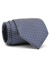 Navy Paisley Tie