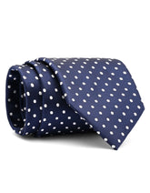 Navy Dotted Tie