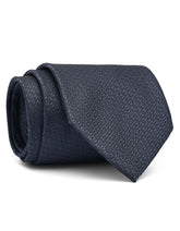 D Grey Geometric Tie