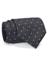 Black Dotted Tie