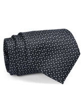 Black Geometric Tie