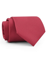 Red Geometric Tie