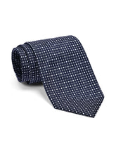 Navy Geometric Tie