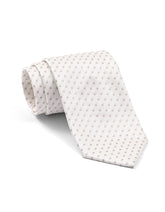 L Beige Geometric Tie