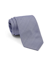 Silver Geometric Tie