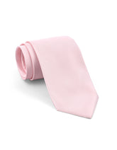 T Pink Self Plain Tie