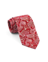 Red Paisley Tie