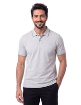 Chrome Plain Pique Polo Shirt