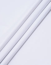 White Plain 100% Cotton Unstitched Suit