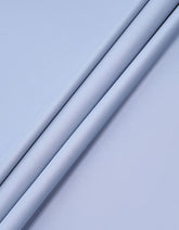 Dusty Blue Plain 100% Cotton Unstitched Suit