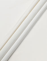 Off White Plain Premium Boski Unstitched Suit