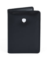 Black 100% Leather Passport Holder