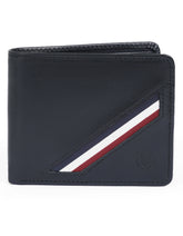 Black Plain 100% Leather Wallet