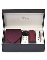 Wine Geometric Men Accessories Box