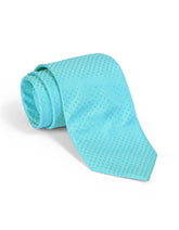 Turquoise Geometric Tie