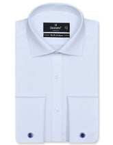 Plain White Classic Fit Shirt FS1524-3RF-14.5