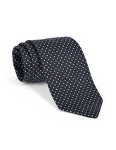 Black Dotted Tie