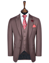 D Khaki Plain Suit ST2609-4S-34