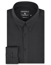 Plain Black Tailored Smart Fit Shirt FS2427-3SF-14.5