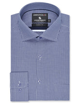Check Navy Classic Fit Shirt FS2938-1RF-14.5