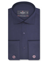 Plain Navy Tailored Smart Fit Shirt FS1314-4SD-14.5