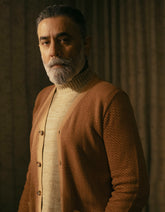 Brown Plain Cardigan SFA2320-S