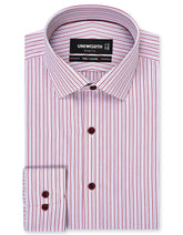 Stripe Red Tailored Smart Fit Shirt FS2864-1SF-14.5