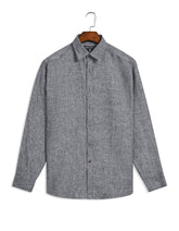 Plain Charcoal Classic Fit Shirt FS2419-3RF-15.5