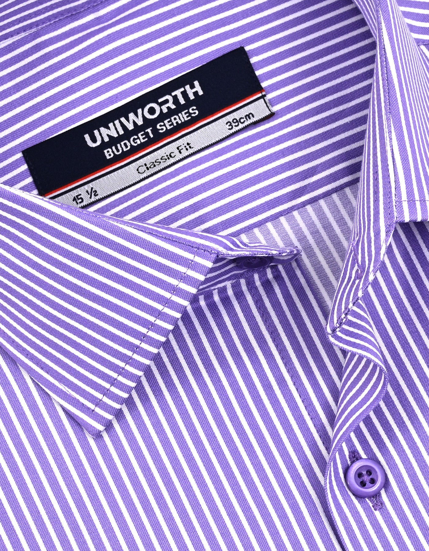 Stripe Violet Classic Fit Shirt FS2871-5RF-15