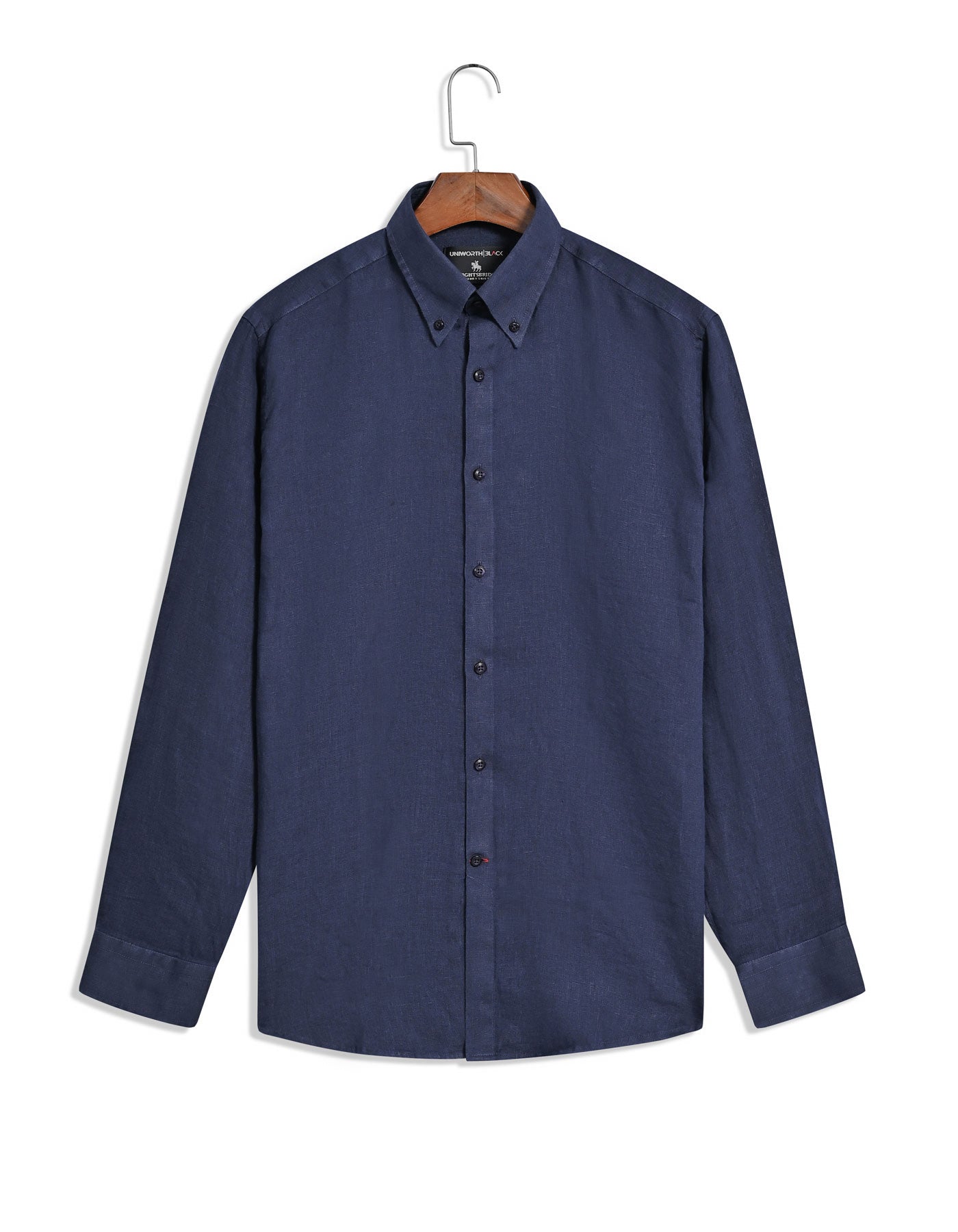 Plain Navy Tailored Smart Fit Shirt FS2426-2SF-15.5