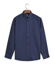 Plain Navy Tailored Smart Fit Shirt FS2426-2SF-15.5
