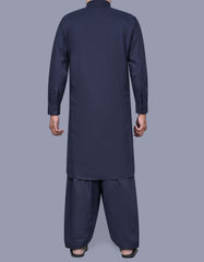 Navy Plain Kameez Shalwar KS2528S-L
