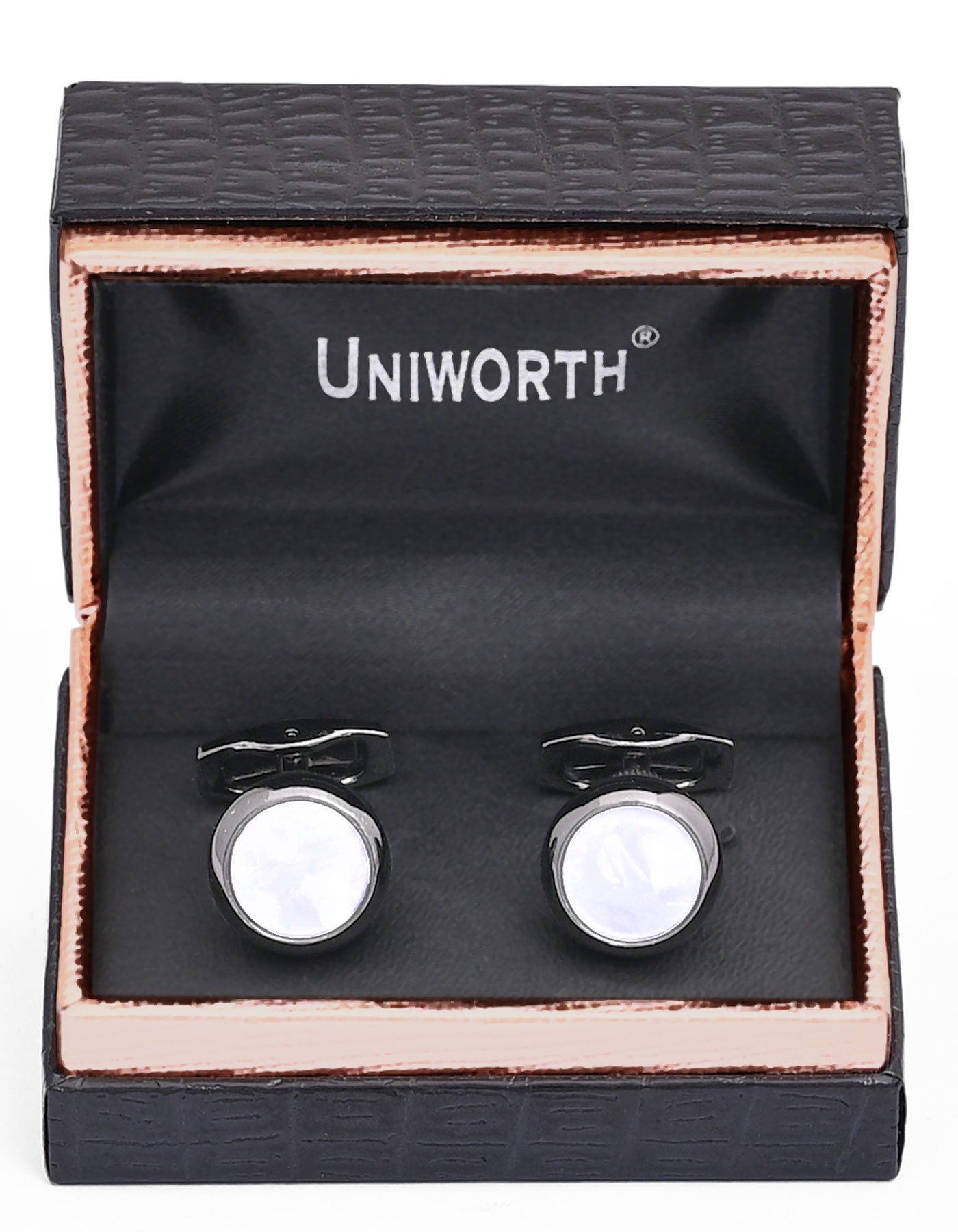 Silver Circle Cufflink