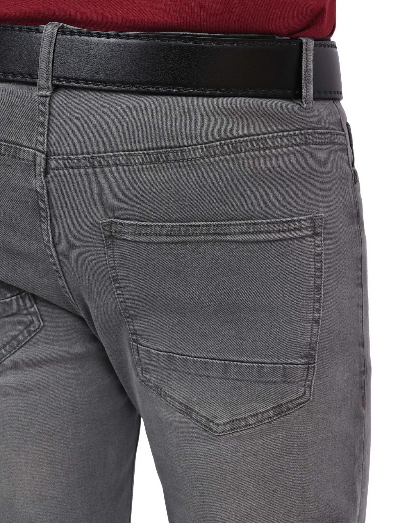 L Grey Straight Fit  Denim DM2533-36