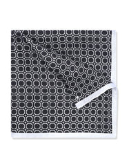 Black Dotted Pocket Square