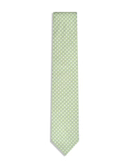L Green Geometric Tie
