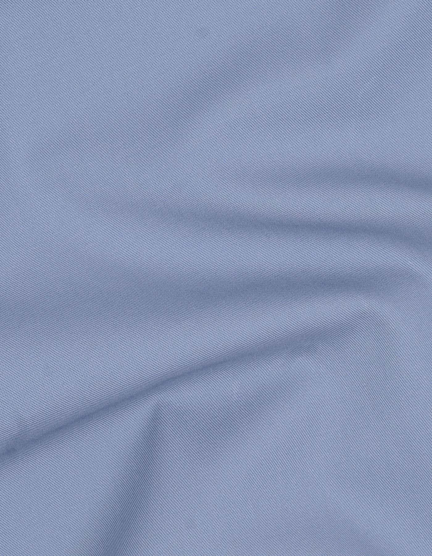 Plain L Grey Tailored Smart Fit Shirt FS1636-1SF-16