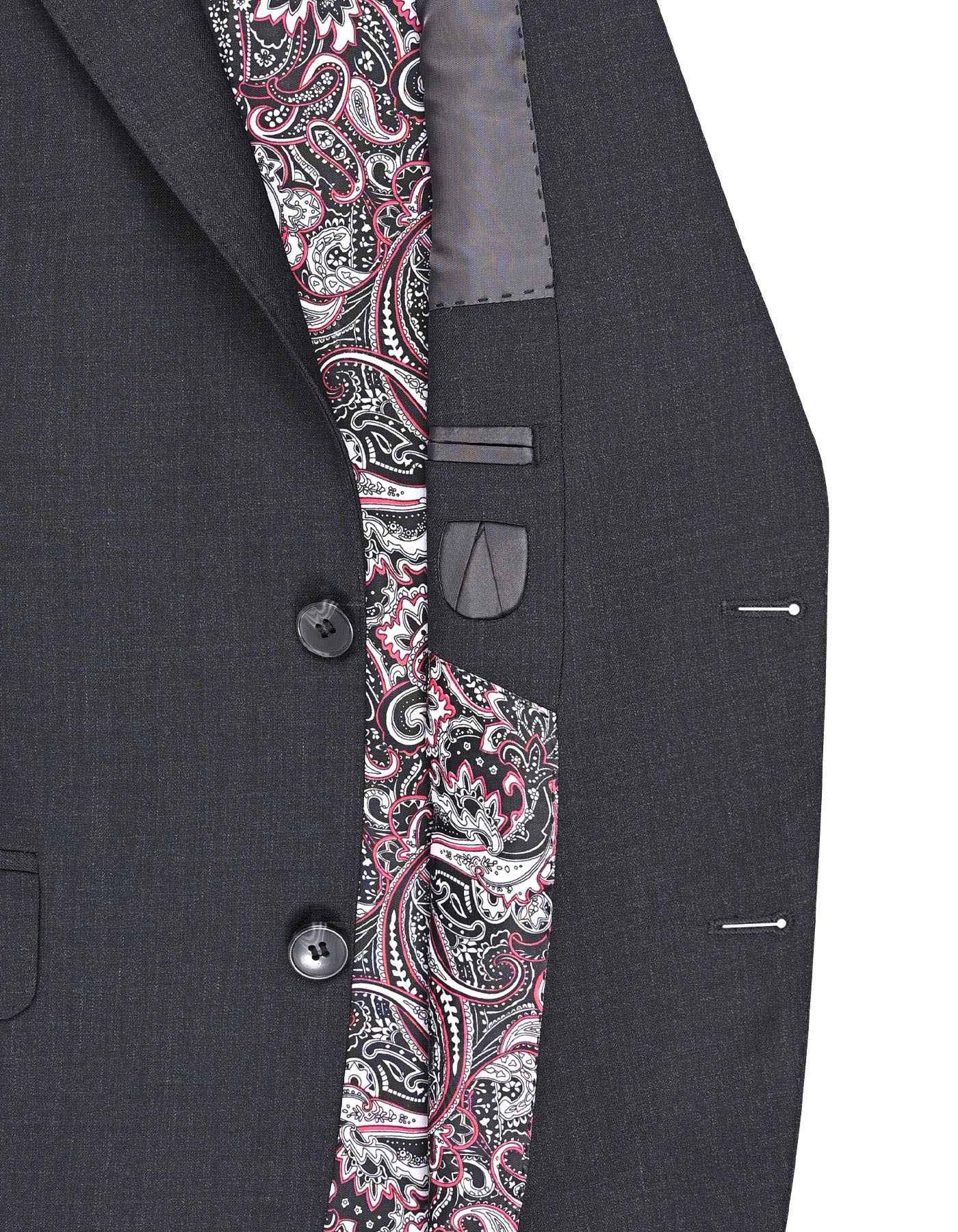 Charcoal Plain Suit ST2611-4C-40