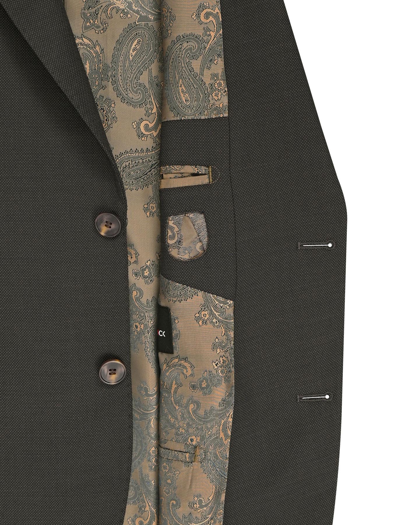 Olive Texture Suit ST2737S-40