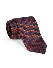 Brown Geometric Tie