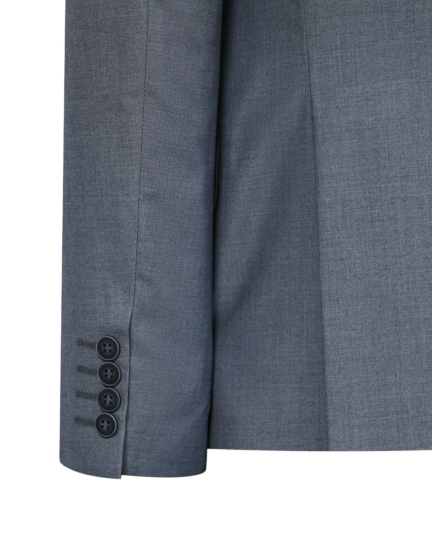 M Grey Plain Suit ST2731C-38