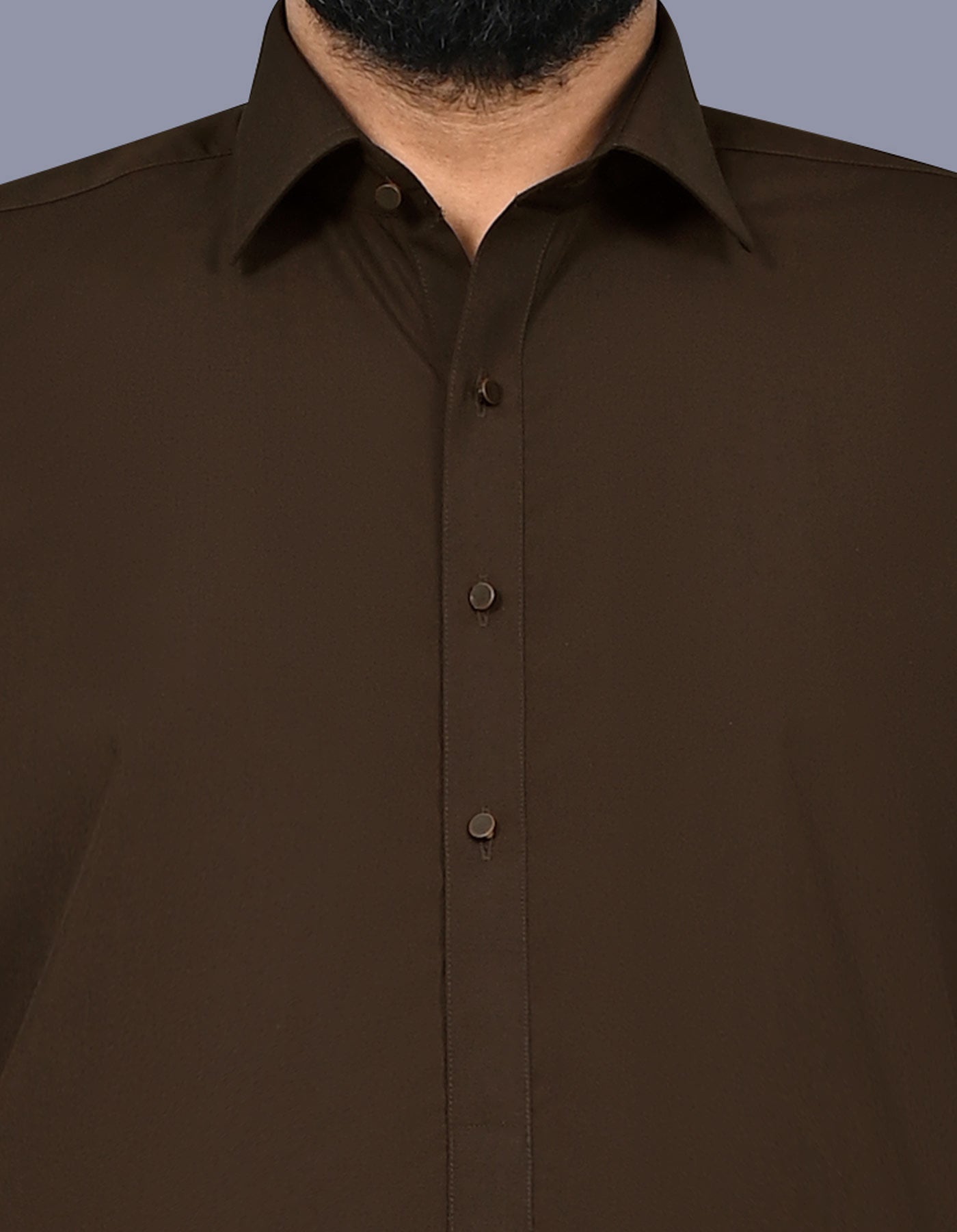 Chocolate Plain Kameez Shalwar KS2664S-S