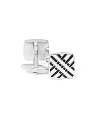 Black Square Cufflink