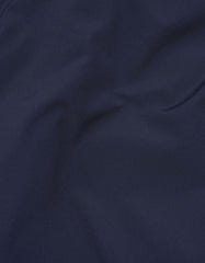 Navy Plain Hooded Puffer Jacket