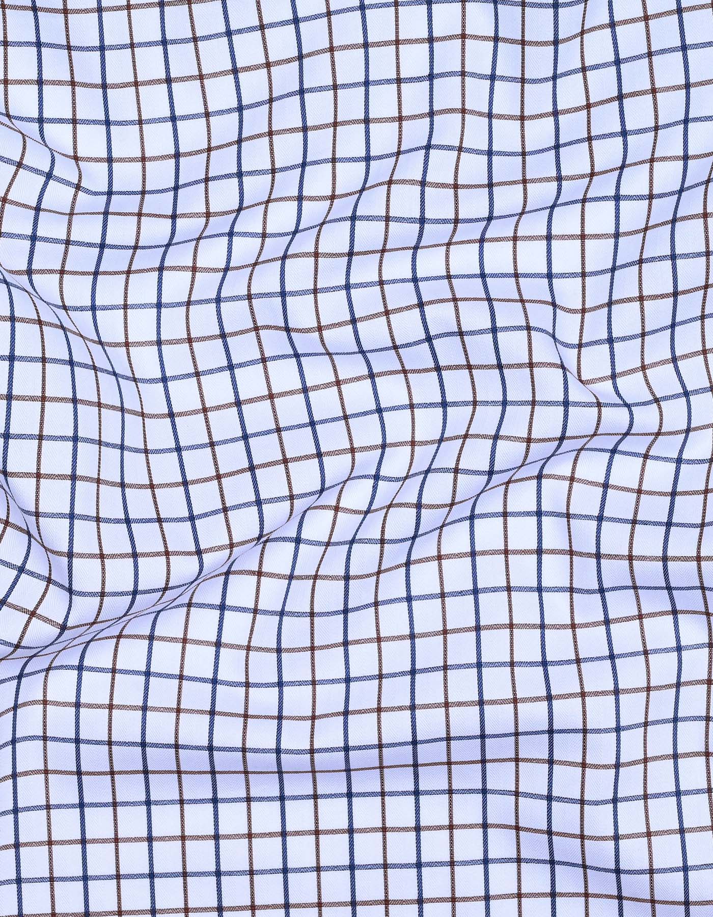 Check Navy Classic Fit Shirt FS2955RH-16